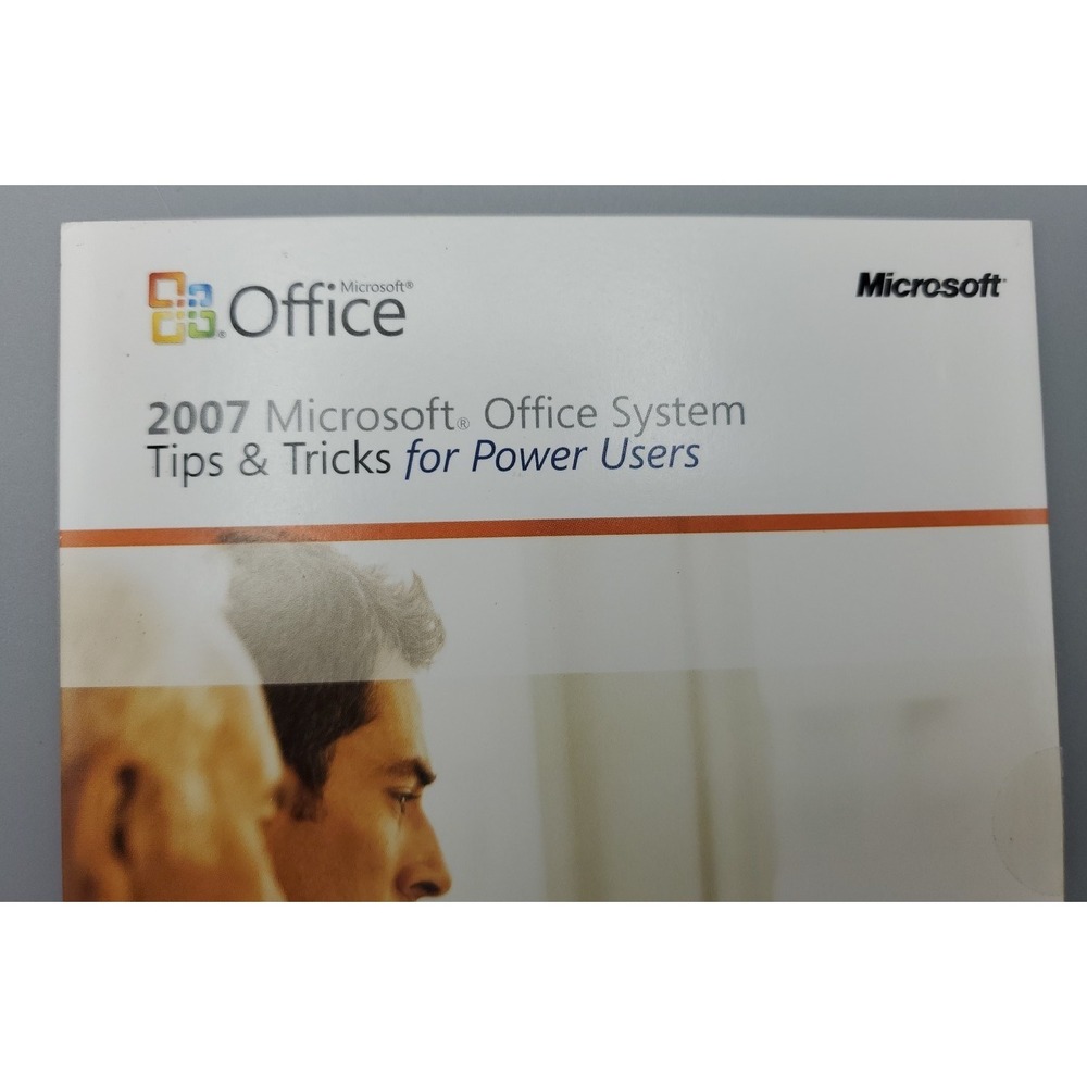 Microsoft Collectible Office 2007 Tips And Tricks For Power Users Disc‎